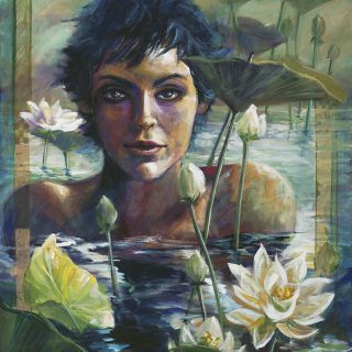 Blooming Lotus, private collection