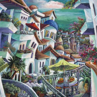 paintings of puerto vallarta
