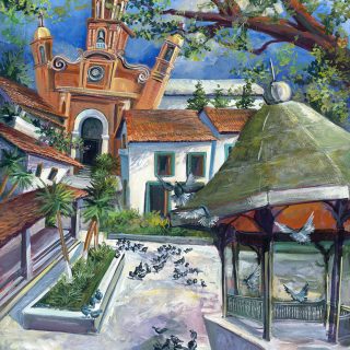 Dancing Square PV, Mexico Print