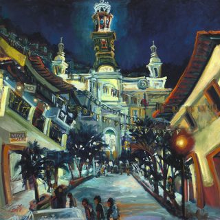 PV Nights, Mexico Print