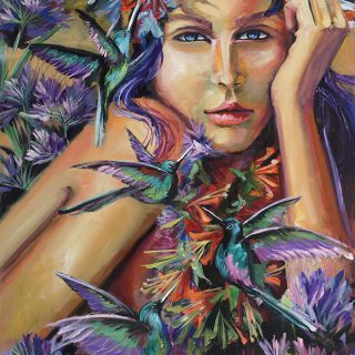 She Wears Her Garden Of Delight To Attract Love