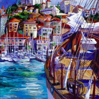 French Riviera Fine Art Print