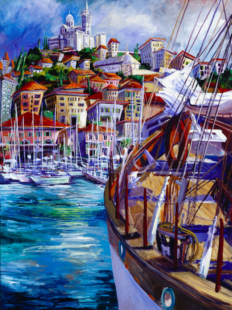 French Riviera Fine Art Print