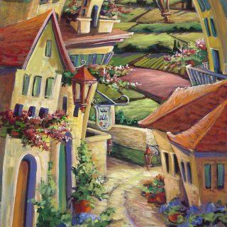 Art Prints Italy Villages