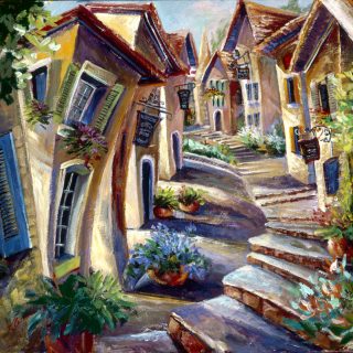 St Paul DeVence Print