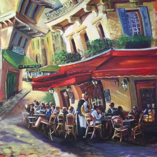 Village of Vence, South of France, sold