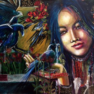 Raven Flower, Comes Into Her Full Womanhood, sold