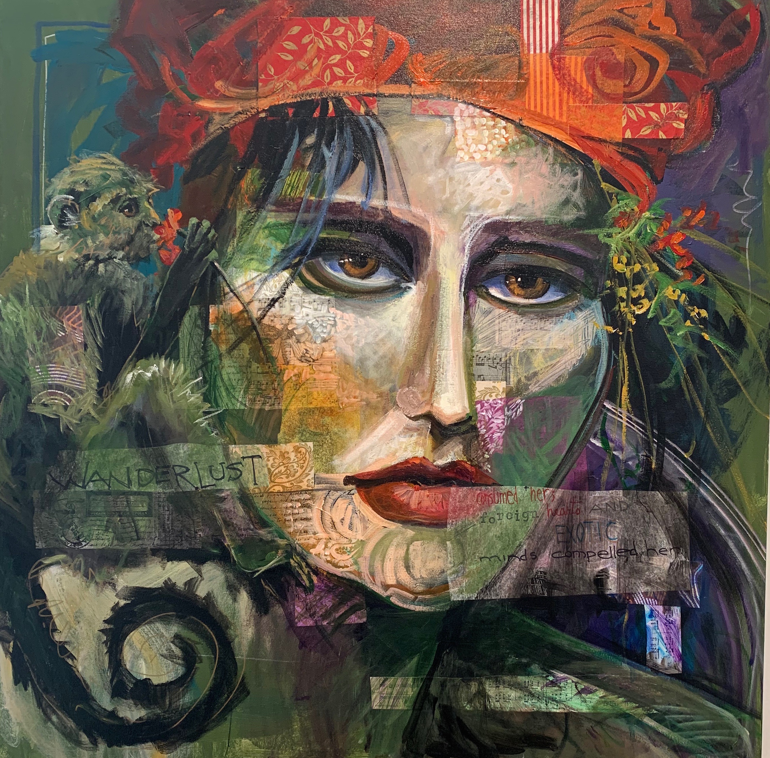 Paintings of Beautiful Women Inside and Out – Kathleen Carrillo