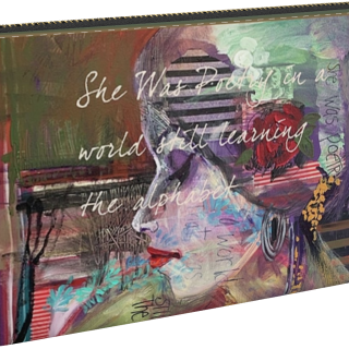 She Was Poetry, pouch