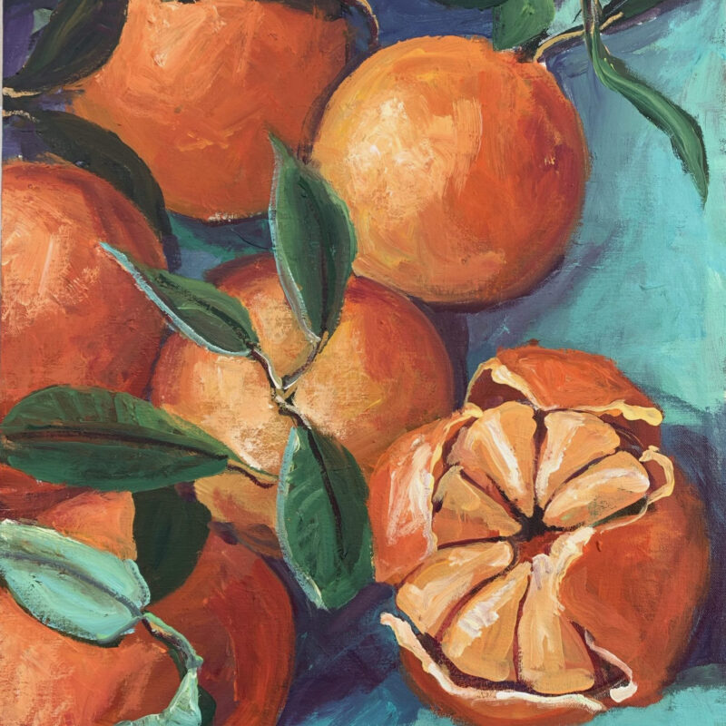 Kitchen Art Print Oranges