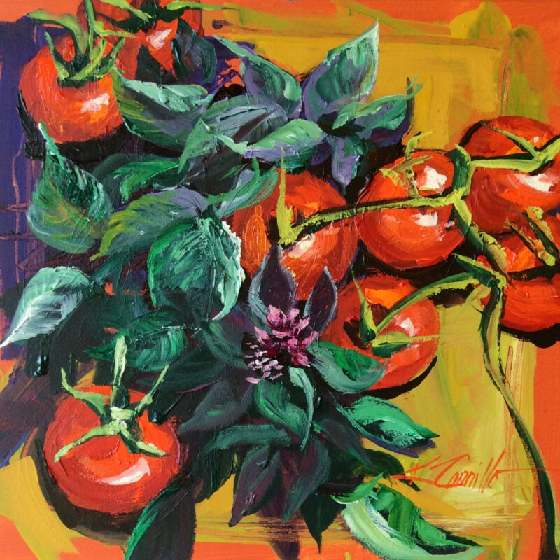 kitchen art print Tomatoes