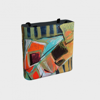 Abstract III Designer Tote