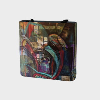 Abstract VII, Designer Tote