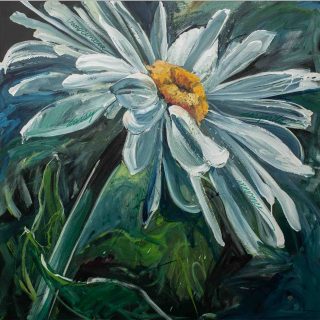 Designer Flower Art Prints Daisy