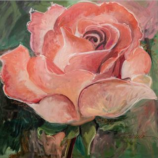 Designer Flower Art Prints Rose