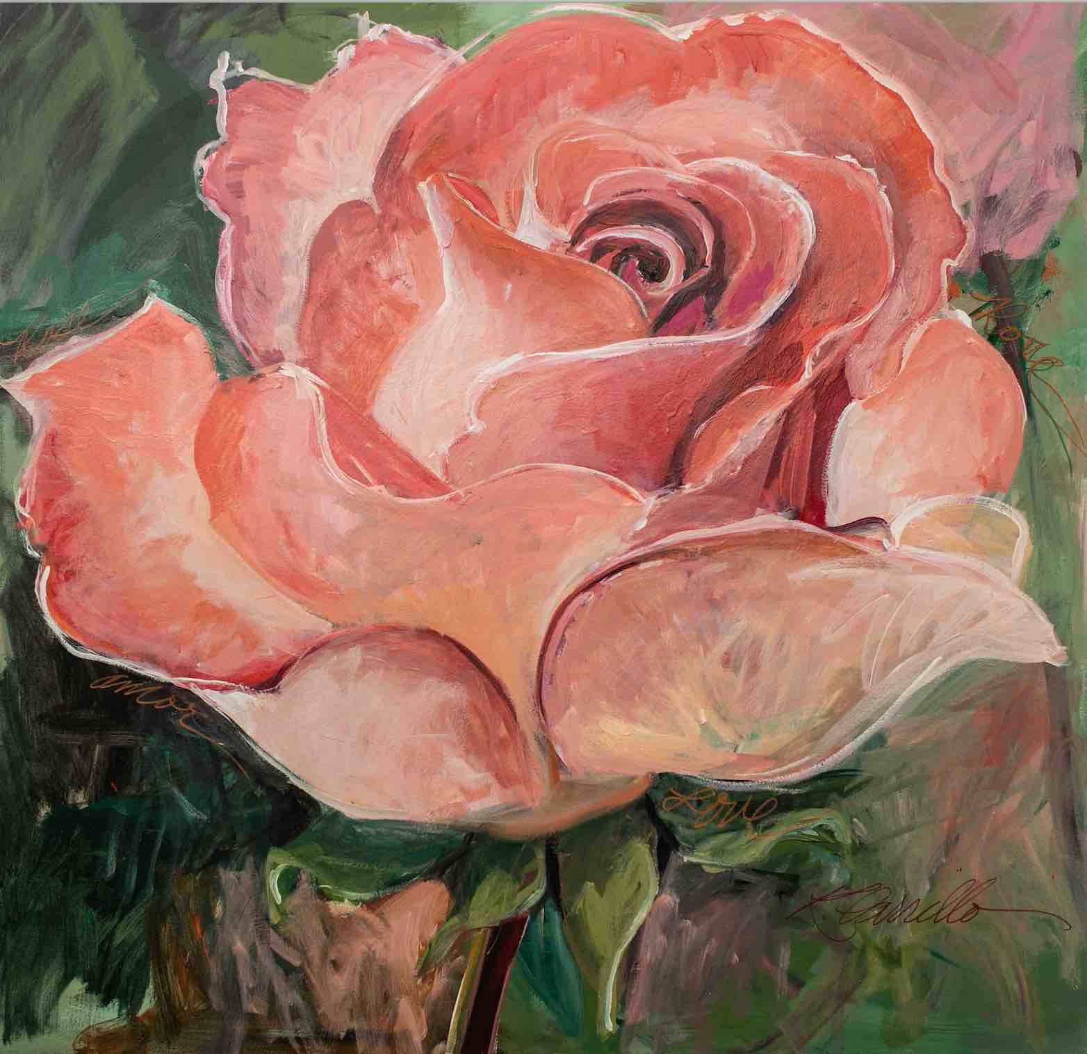 Designer Flower Art Prints Rose