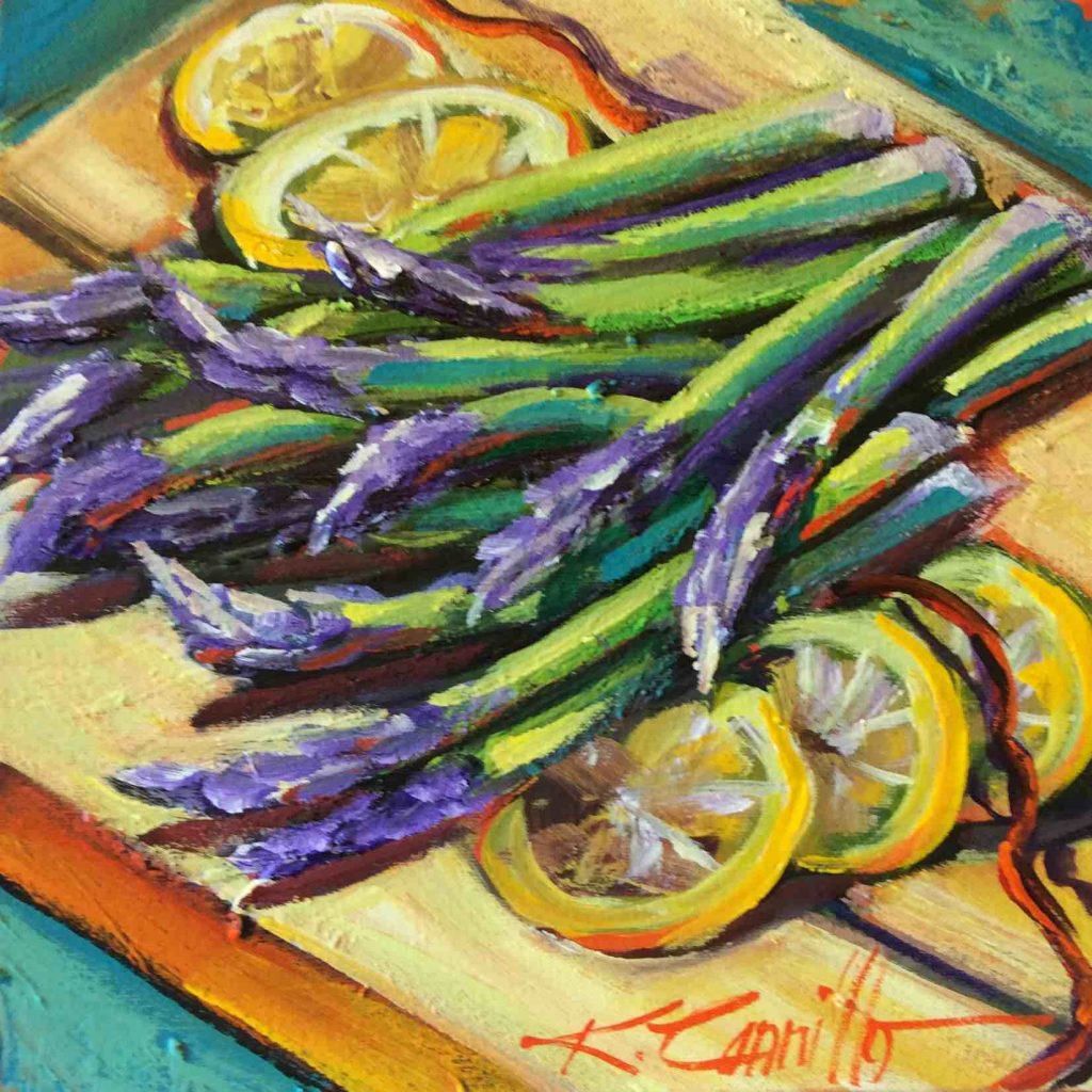 Kitchen Art Prints Asparagus