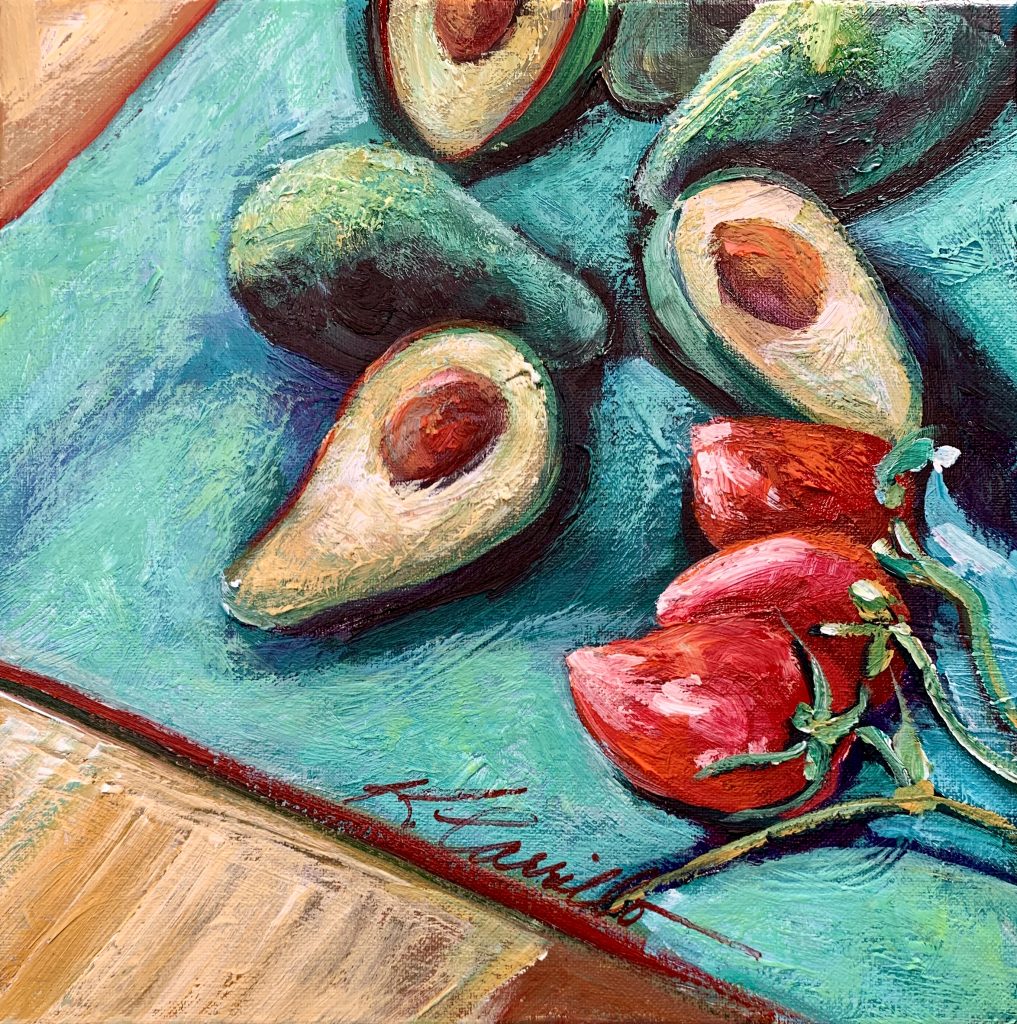 Kitchen art prints avacados