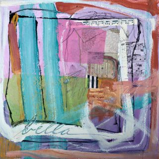 small abstract fine art print, Bella