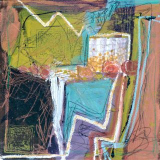 Small Abstract Fine Art Print, RiversII