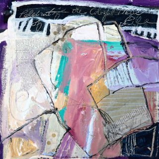 Small Abstract Fine Art Print, Stories