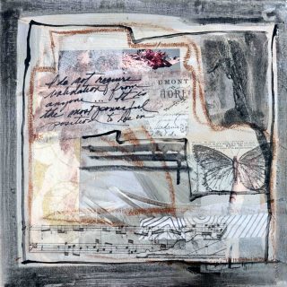 Small Abstract Fine Art Print, Validation