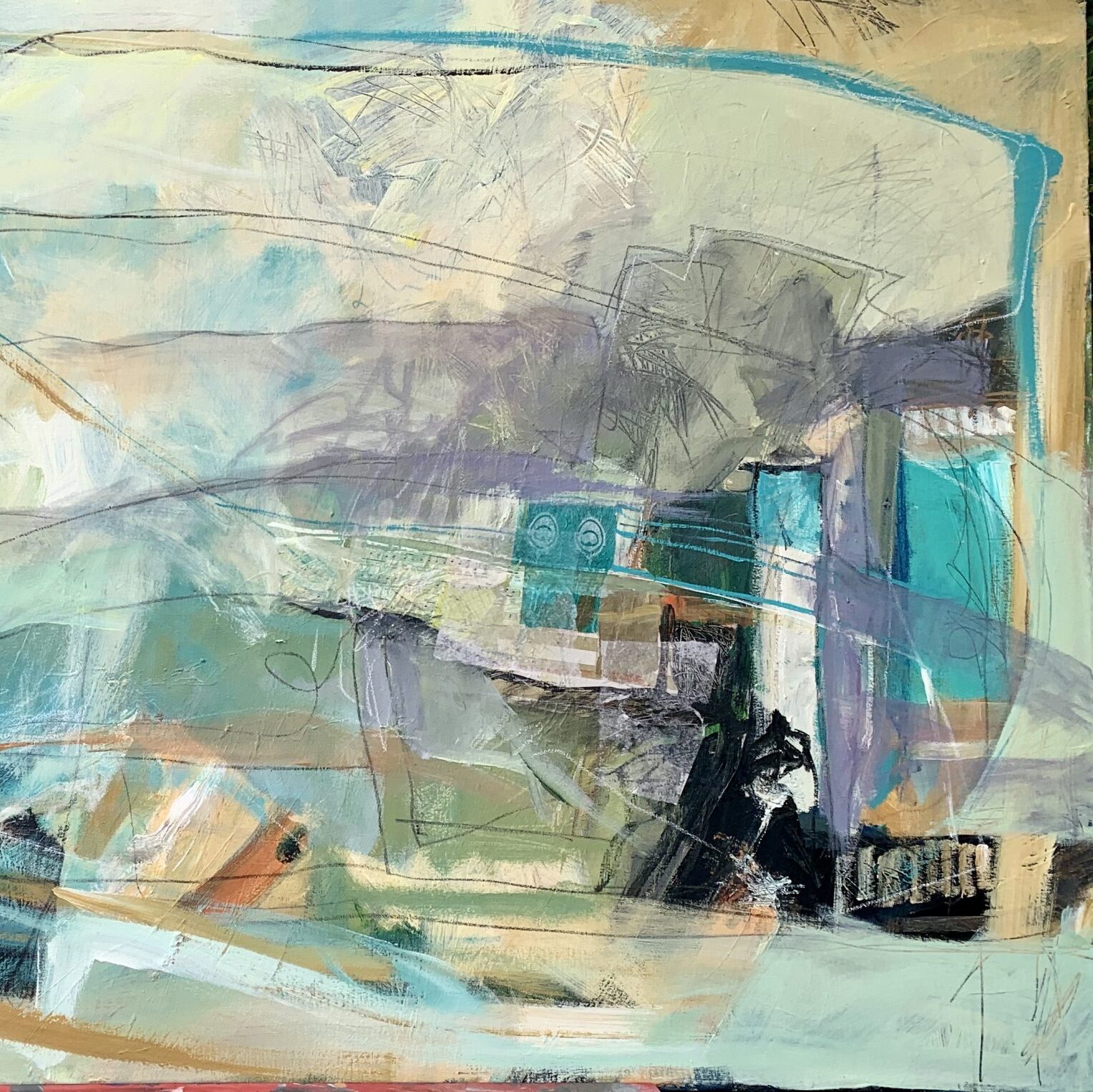 Where The Sea Meets The Shore ,SOLD