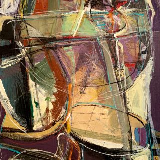 DESIGNER ABSTRACT COCOON