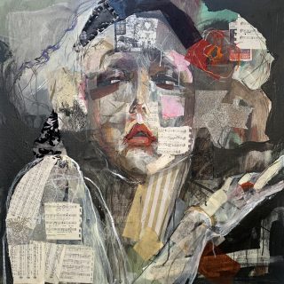 Painting Art Prints Of Faces Cabaret Gypsy