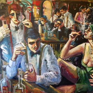 jazz/cabaret paintings