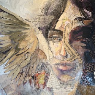 Painting Art Prints Of Faces LEDA AND THE SWAN