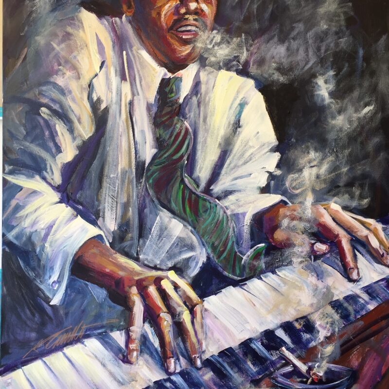 jazz painting piano man