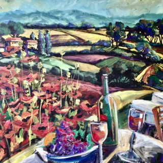 landscape paintings south france