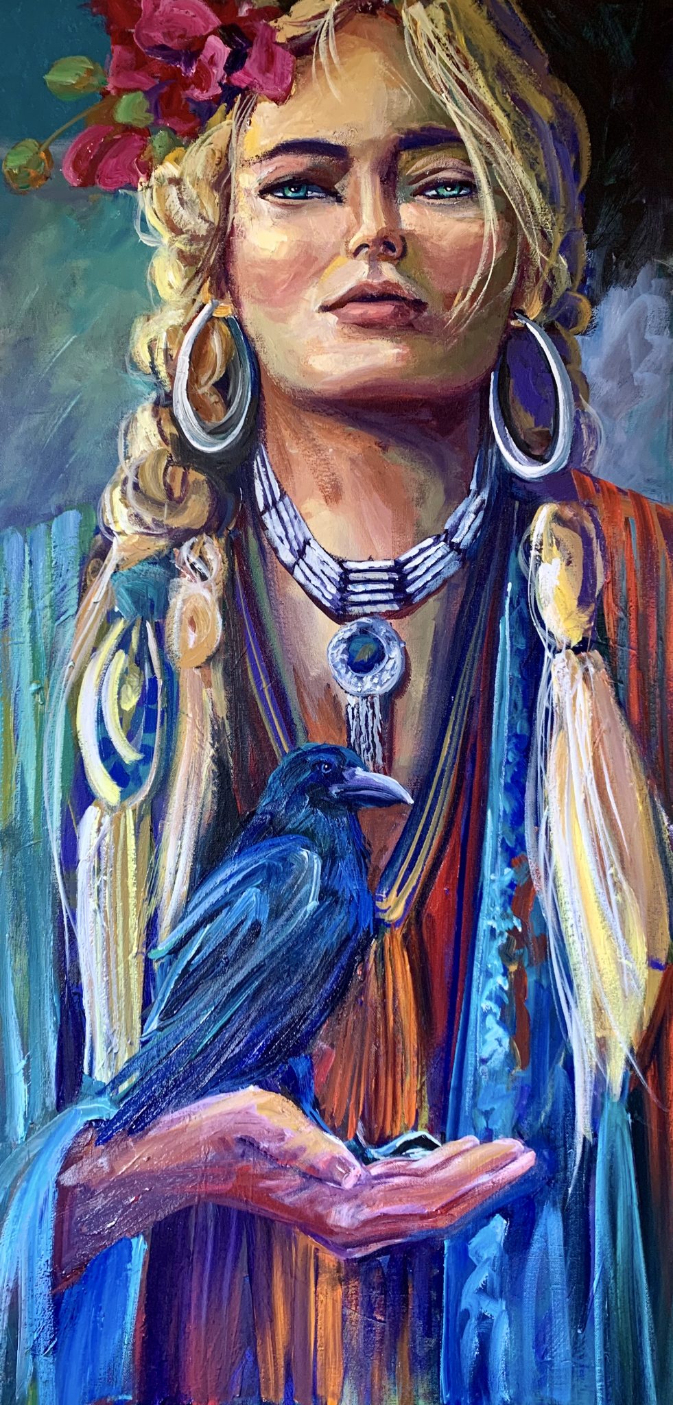 southwest women paintings