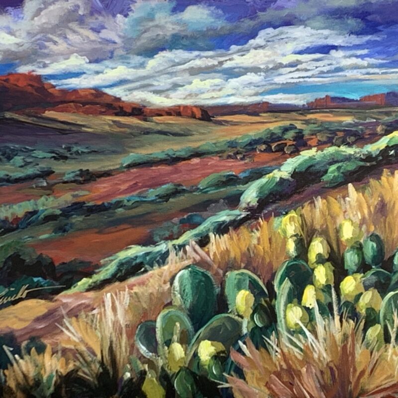 painting southwest landscape