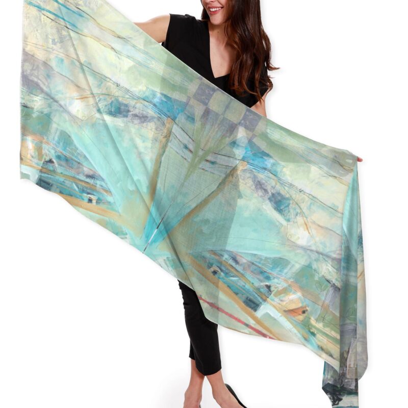 Cashmere fine art shawl