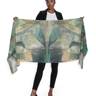 wearable art cashmere shawls