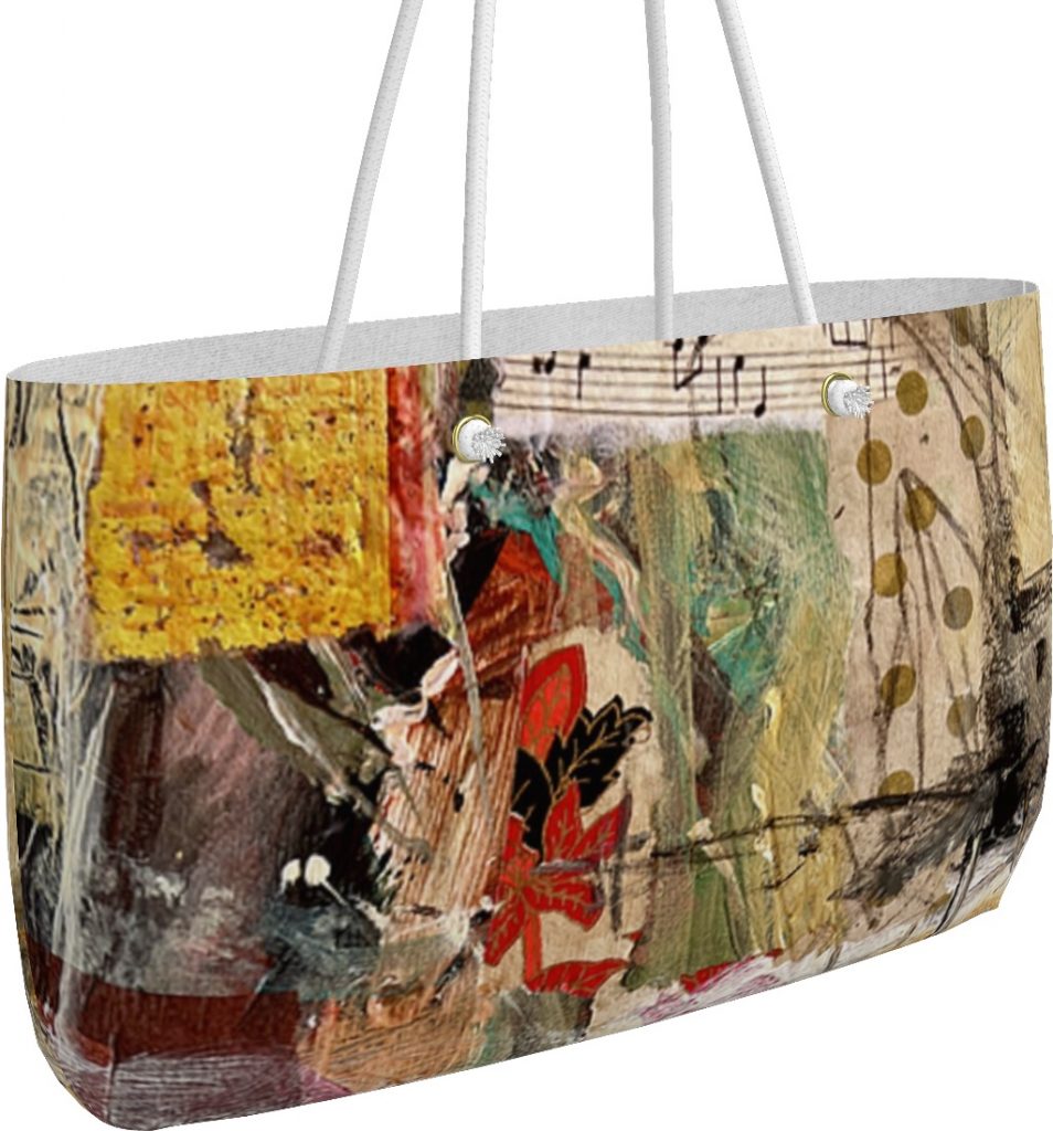 fine art weekender totebag