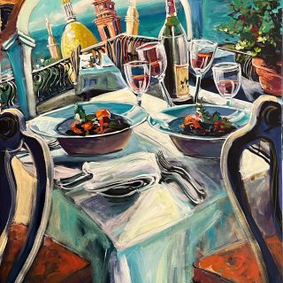 Painting of Puerto Vallarta