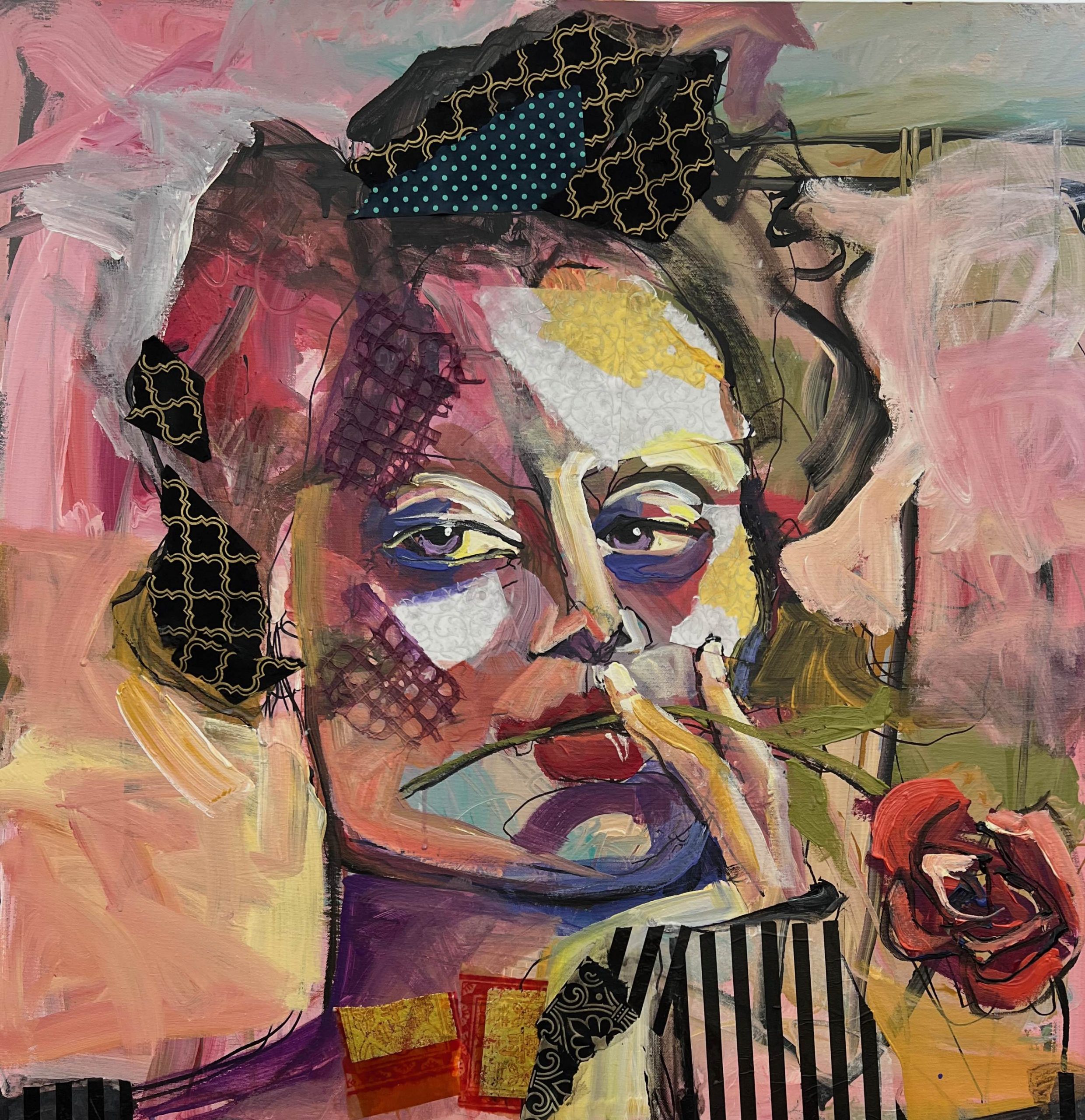 Painting Art Prints Of Faces woman portrait