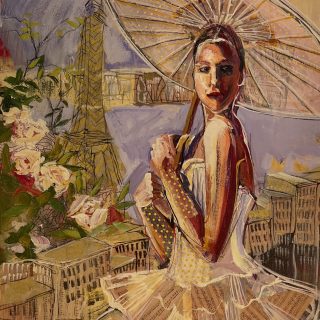 painting of woman empowered