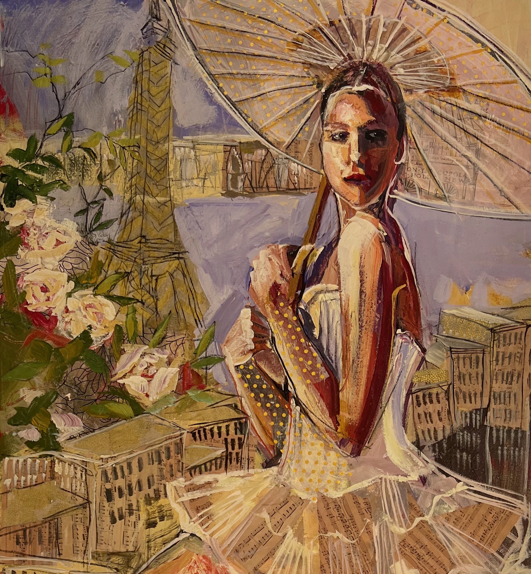 painting of woman empowered