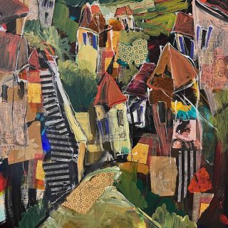 European Village paintings