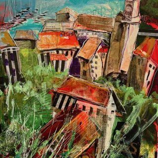 world village paintings