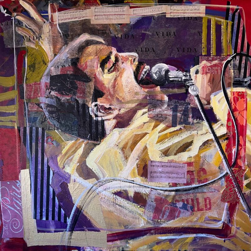 Painting Art Prints Of Faces, Freddie Mercury