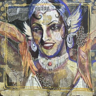 Painting Art Prints Faces Josephine Baker