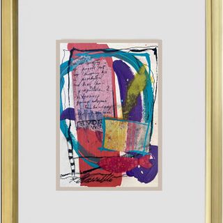 Small Abstract Framed Paintings