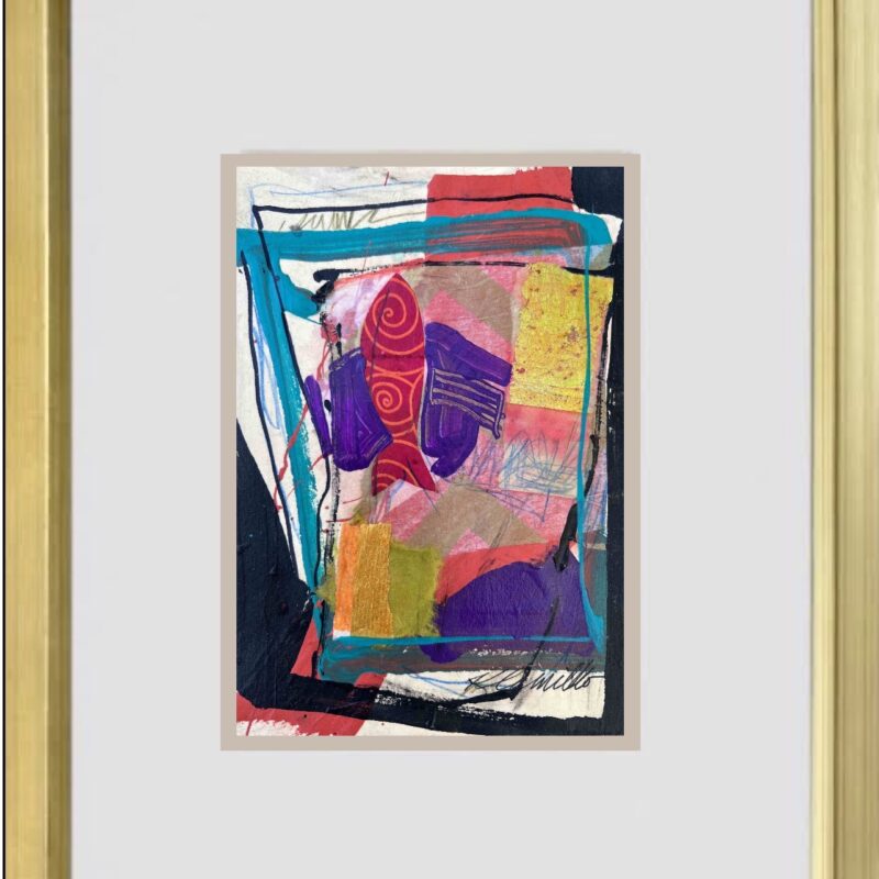 Small Abstract Frame Paintings