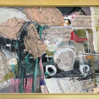 SMALL FRAMED ABSTRACT PAINTINGS