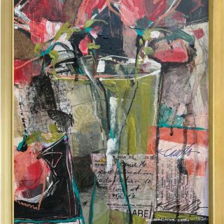 SMALL FRAMED ABSTRACT PAINTINGS